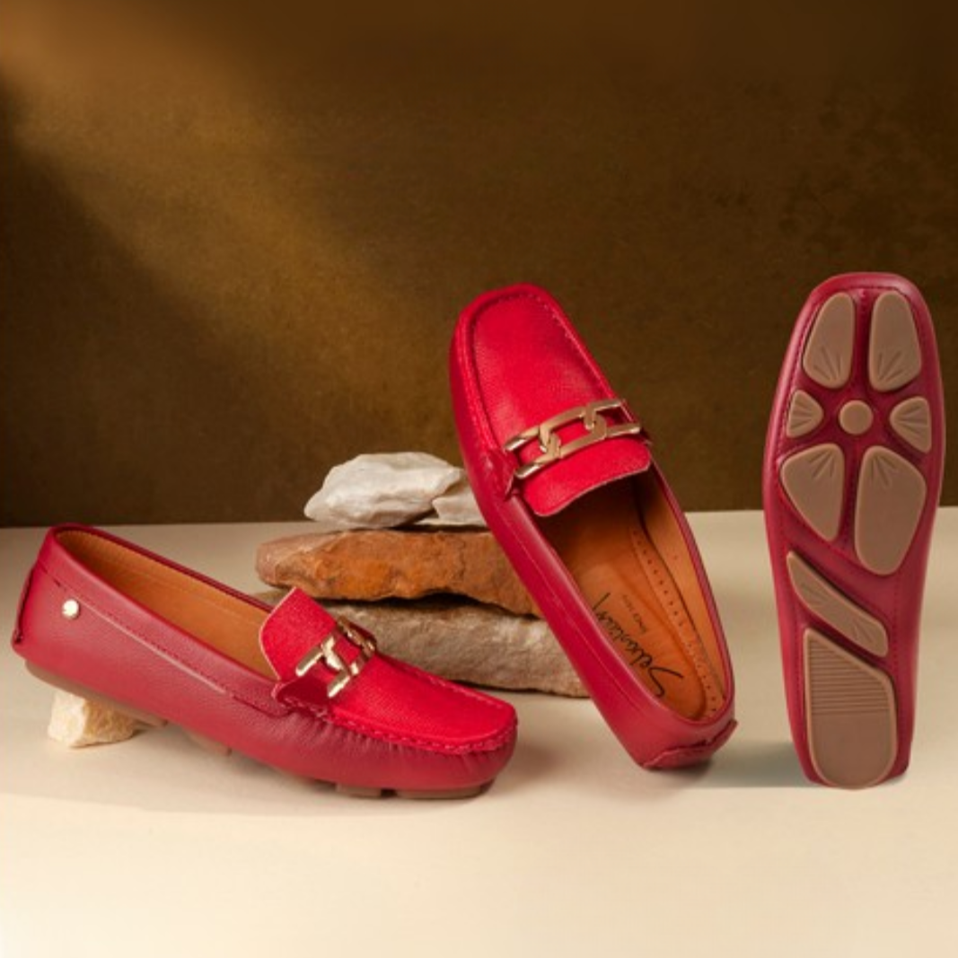 Mocasines Cuero Mujer H617