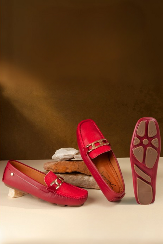 Mocasines Cuero Mujer H617