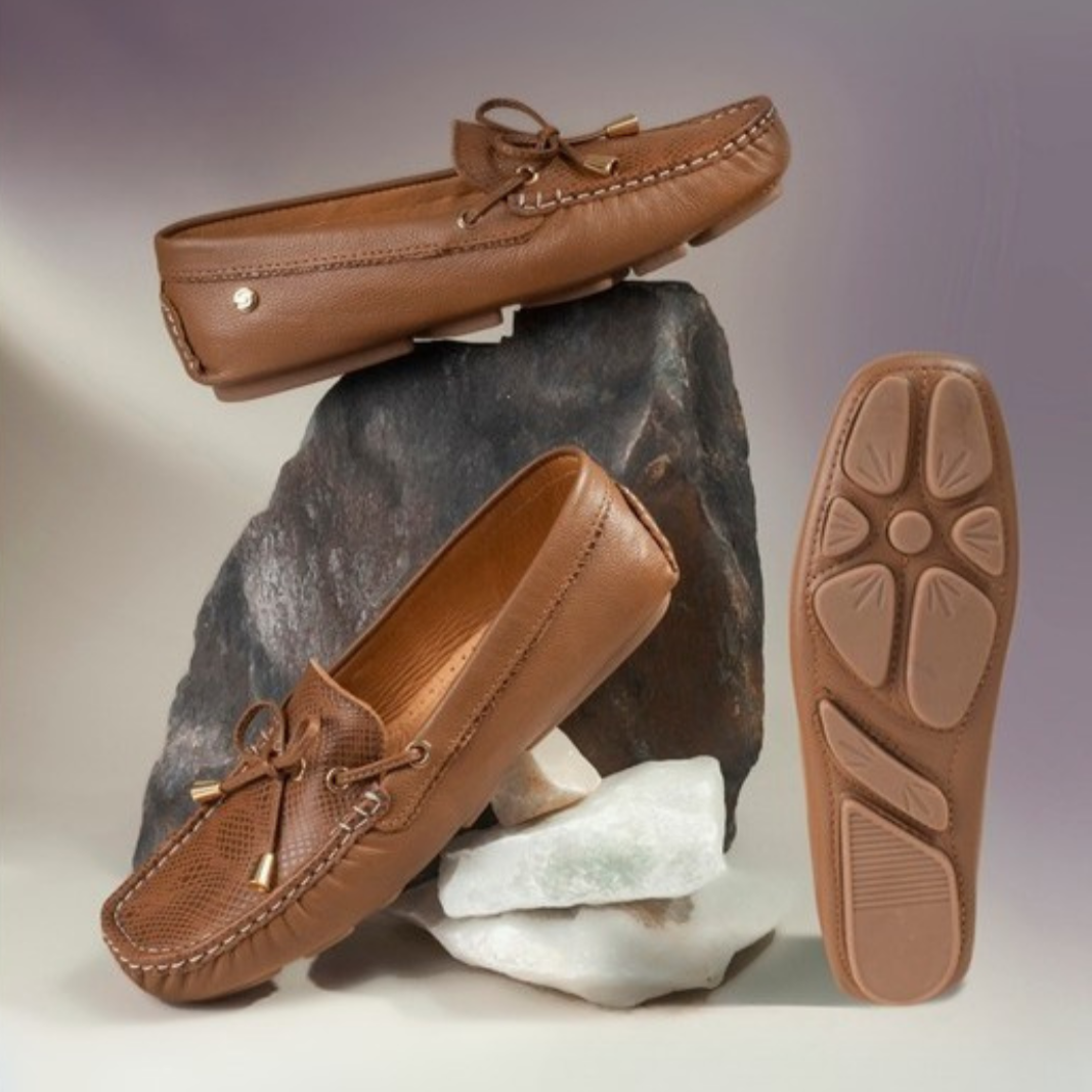 Mocasines 1728 En Cuero Mujer