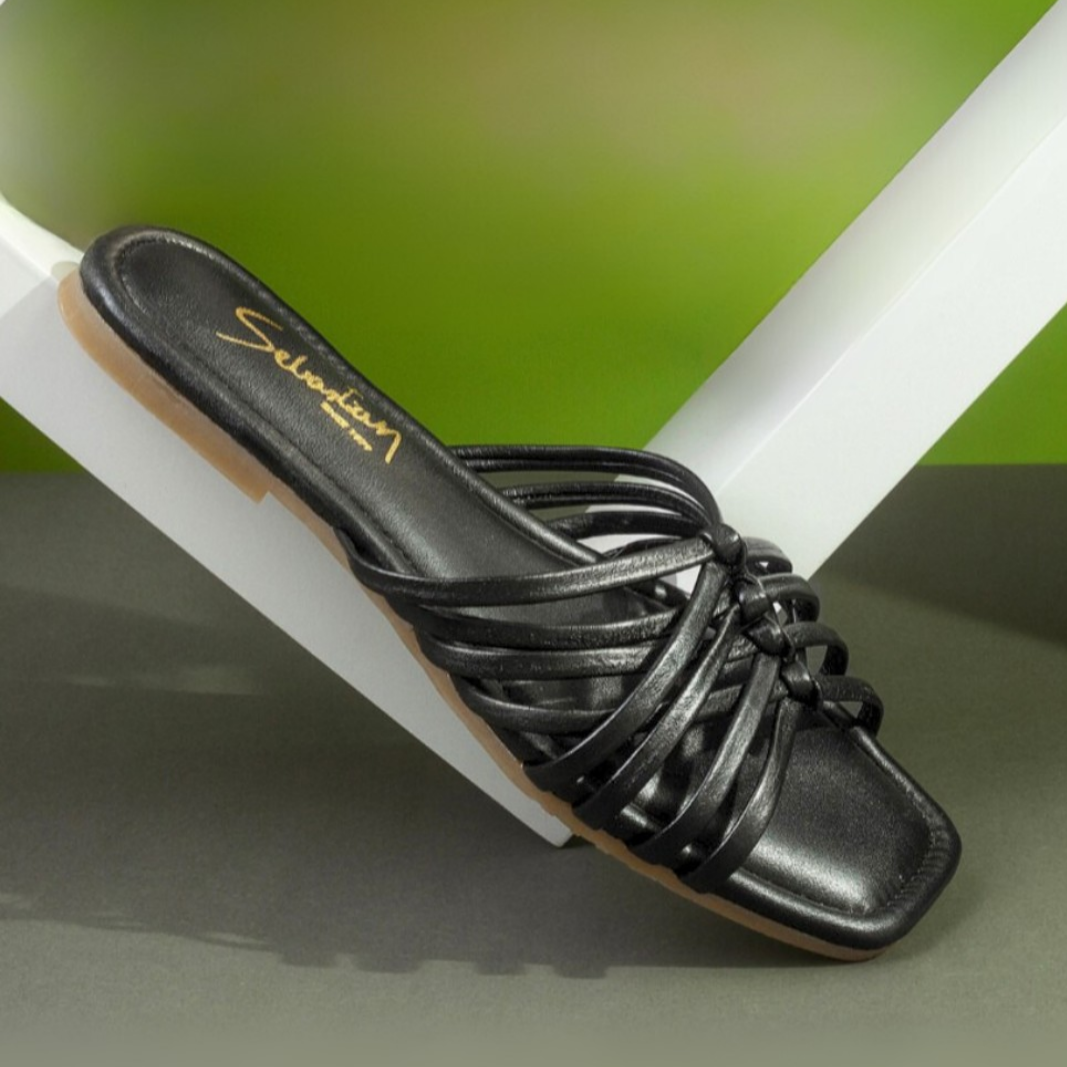 Planas Cuero Mujer Negro Karen 01