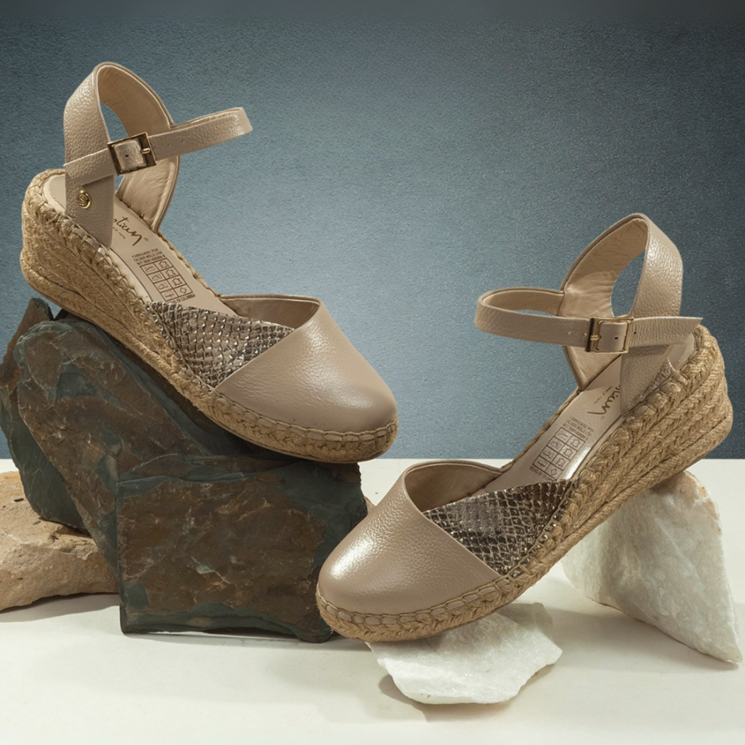 Plataforma 4449 En Cuero Mujer