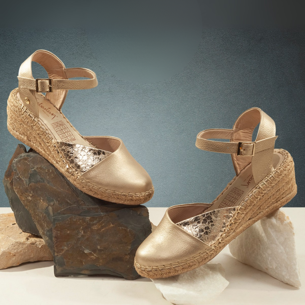 Plataforma 4449 En Cuero Mujer