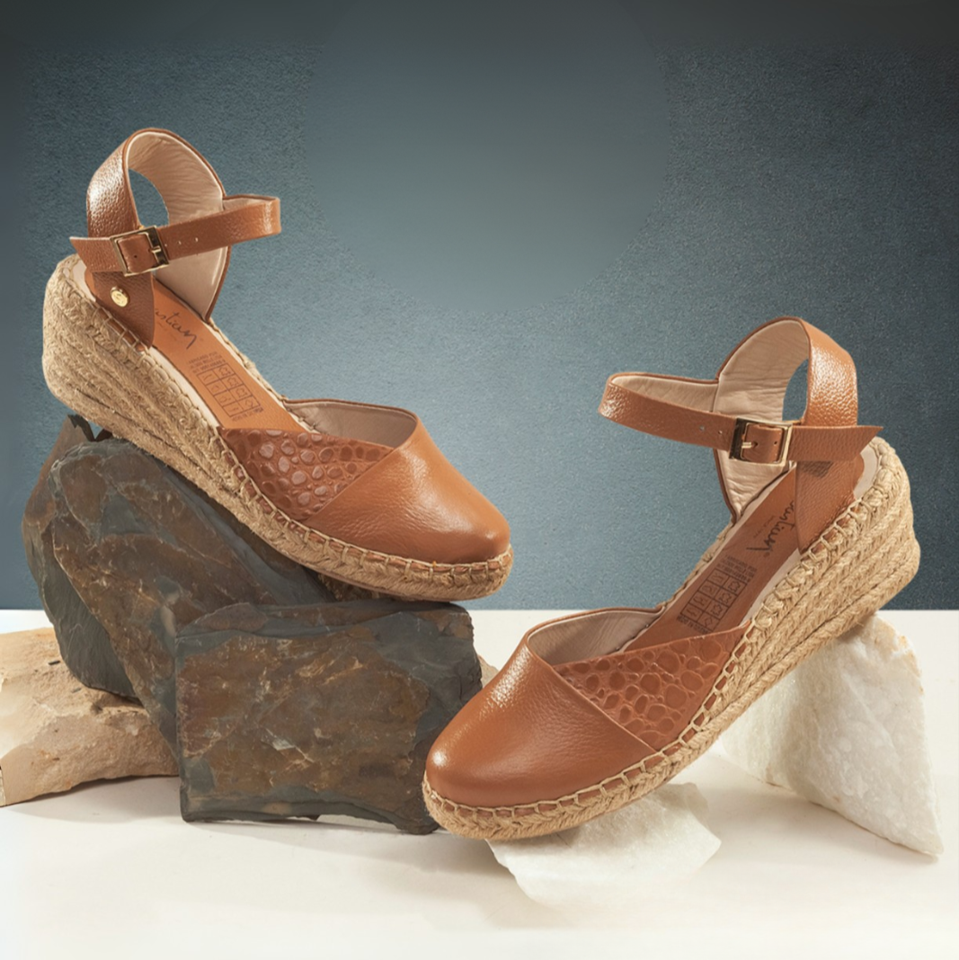 Plataforma 4449 En Cuero Mujer