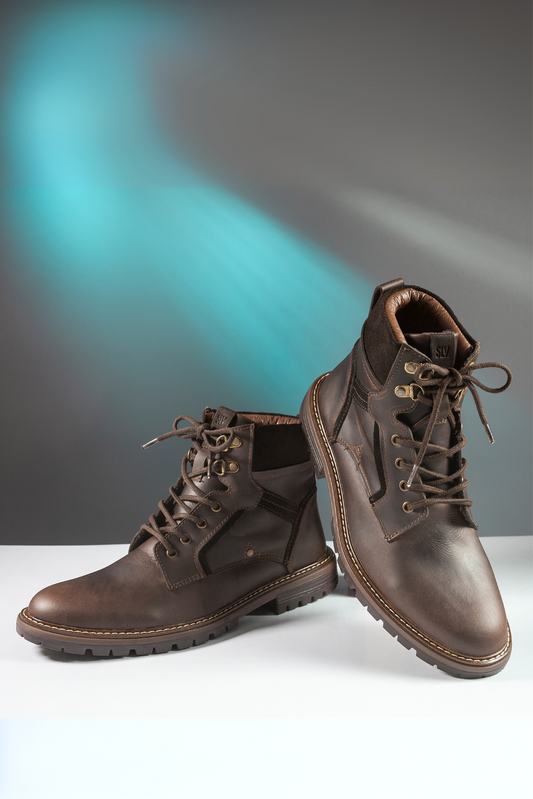 Botines Cuero Hombre  2003