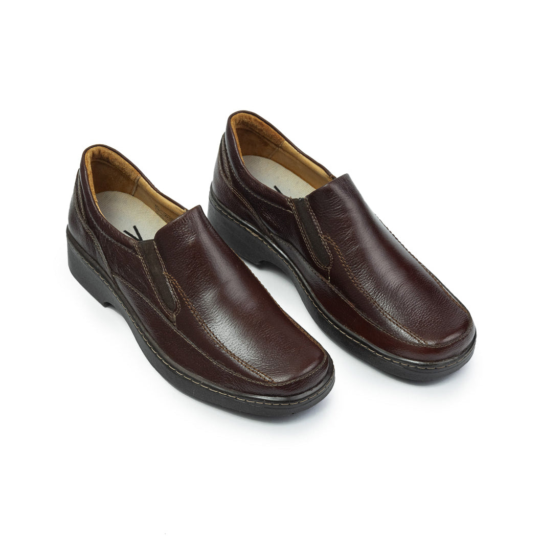 Confort 2152 En Cuero Hombre Sangria