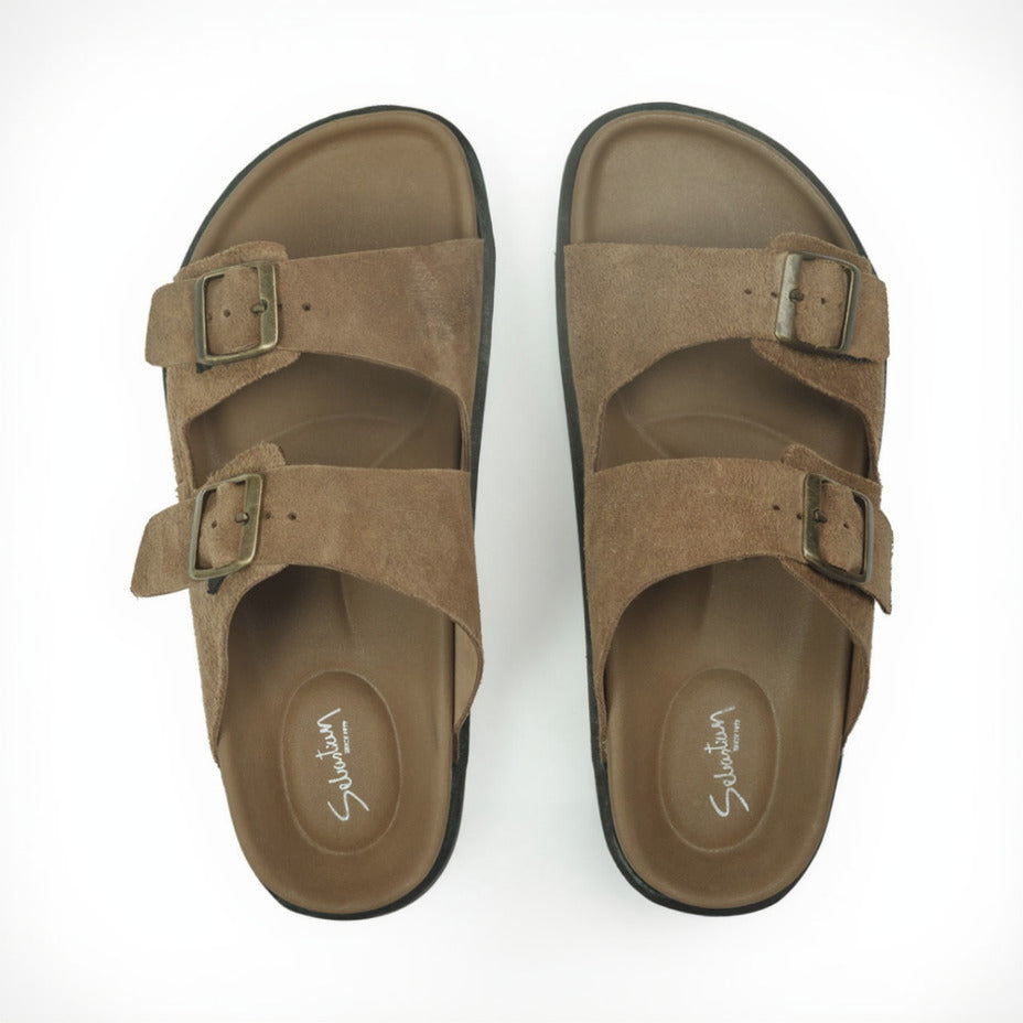 Sandalia San 003 de cuero para hombre