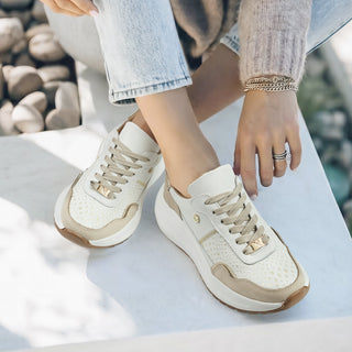 Deportivo 2417 para mujer color Taupe, puestos, otra vista