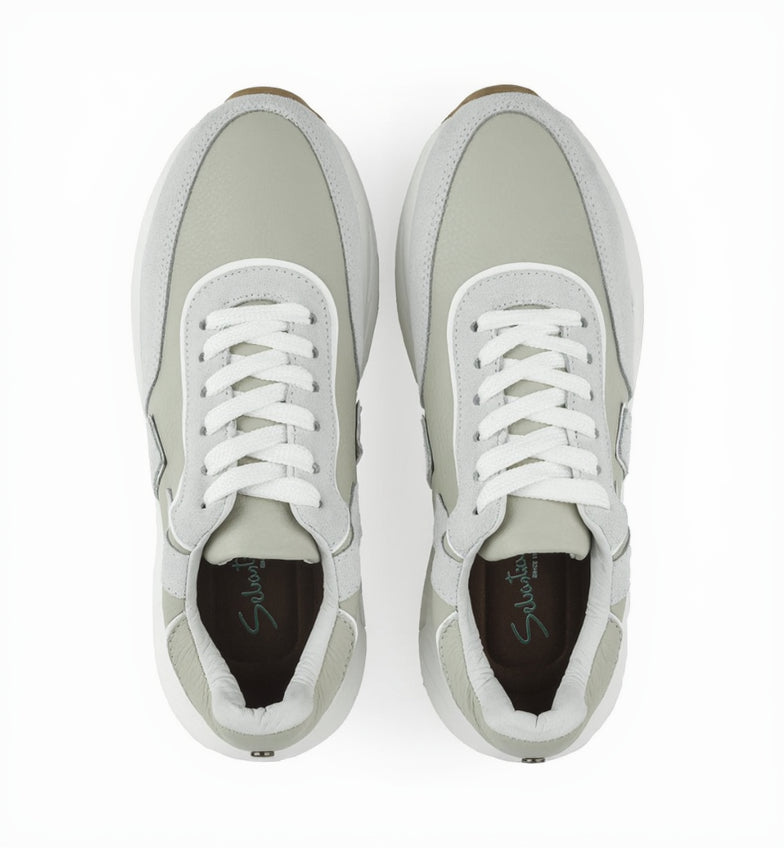 Deportivo Tenny 724 de cuero para hombres