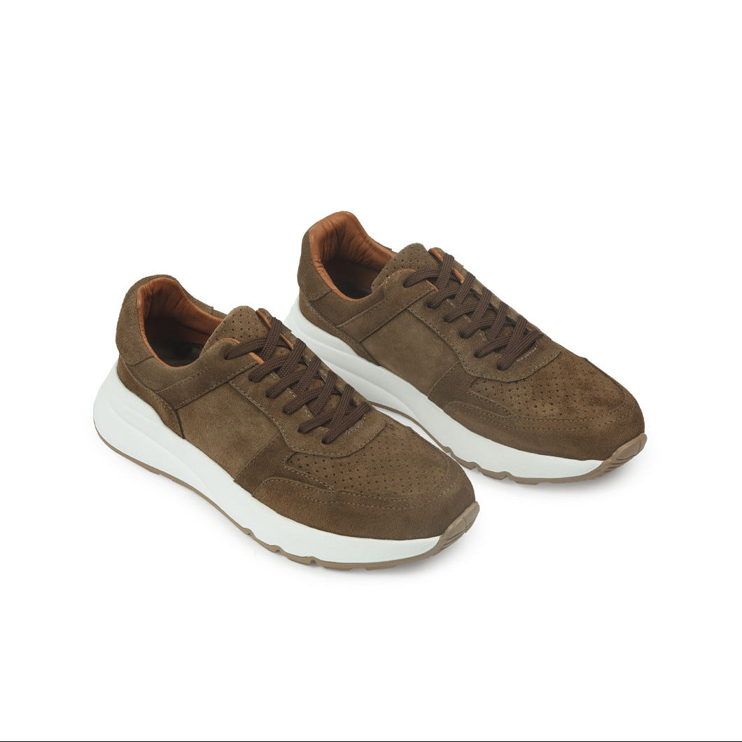 Deportivos Tenny 725 de cuero para hombre