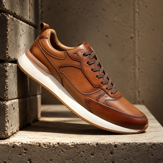 Deportivo 7010 de cuero para hombre