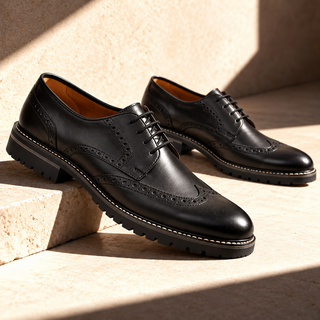 Zapato formal 4008B de cuero para hombre