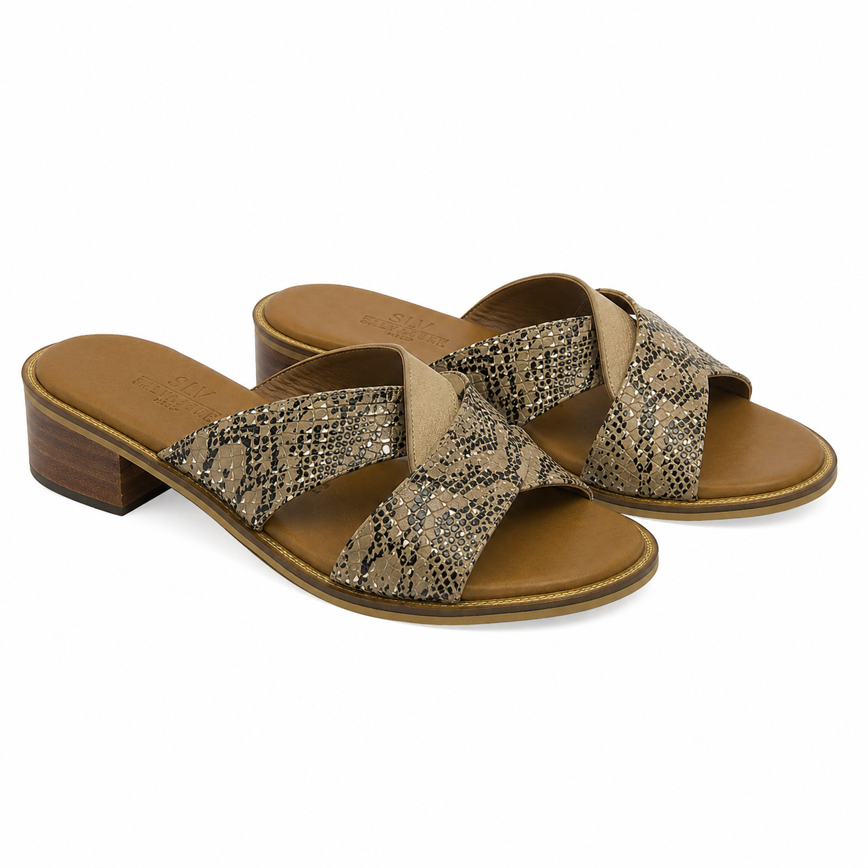 Sandalia Tacon 994 cuero Mujer