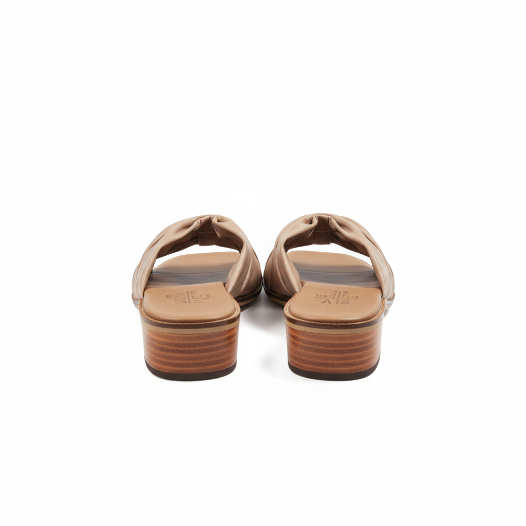 Sandalias 2088 caramelo vista trasera
