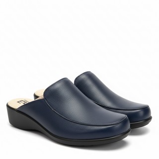 Suecos 8120 para mujer color Azul, vista angular del par – Sebastian & Salvatore